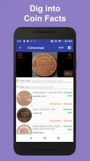 Coinoscope: Coin identifier screenshot 2