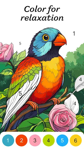 Color by Number for Adults screenshot