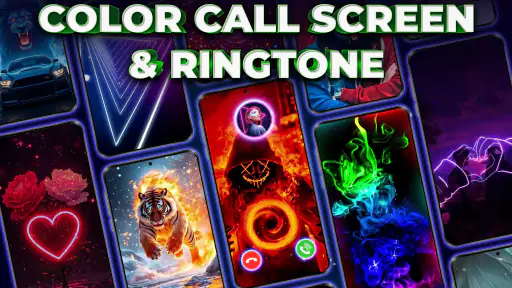 Color Call Screen & Ringtones screenshot 1