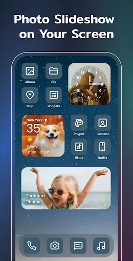 Color Widgets, Theme: iWidgets screenshot
