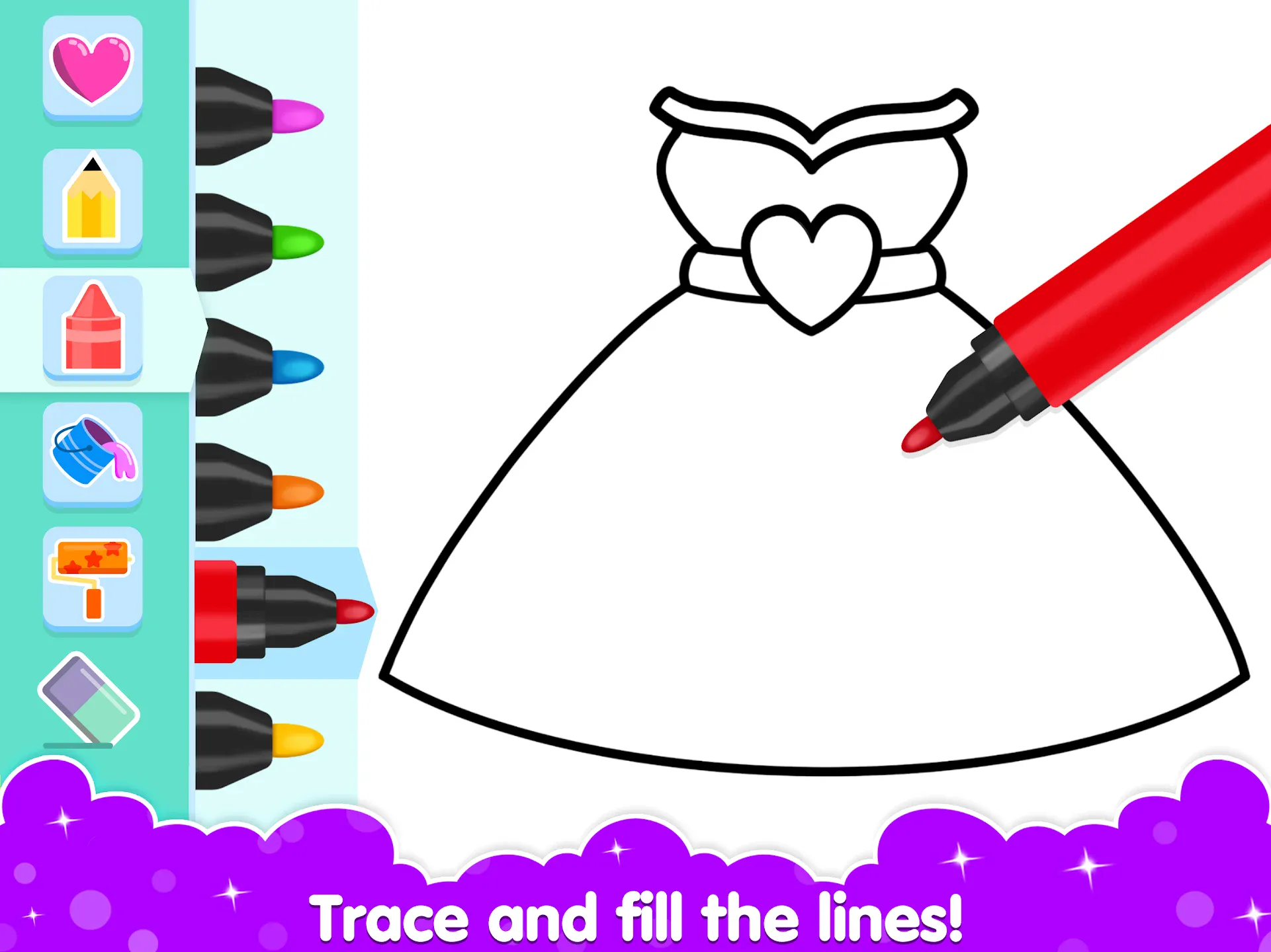 Coloring and Drawing For Girls Game Download - ViaAPK