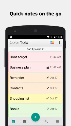 ColorNote Notepad Notes screenshot