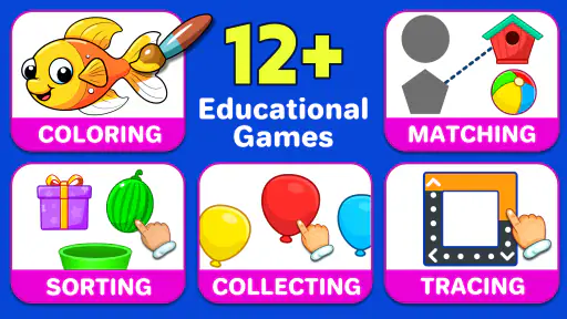 Colors & Shapes: Coloring game screenshot 4