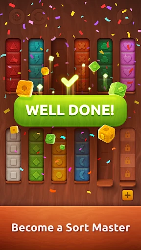 Colorwood Sort Puzzle Game screenshot