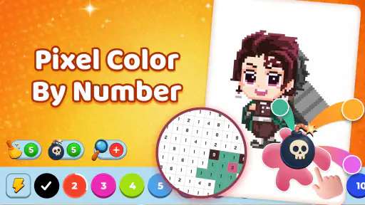 Colory - Color by Number screenshot 1