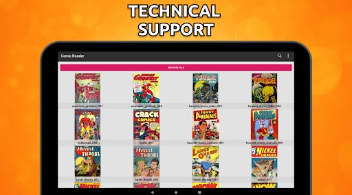Comic Book Reader (cbz/cbr) screenshot