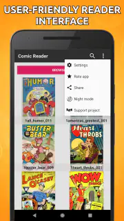 Comic Book Reader (cbz/cbr) screenshot 8