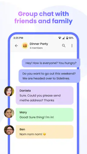 Connect SMS Home Screen screenshot