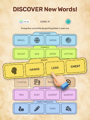 Connect Word: Association Game screenshot
