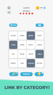 Connections Word Game screenshot 1