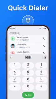 Contacts: Call Log & Dialer screenshot 3
