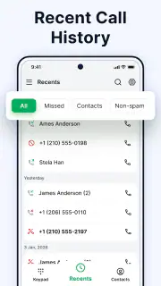 Contacts - Calls, Phone Dialer screenshot 2