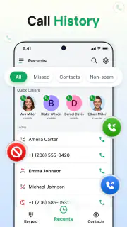 Contacts - Phone Call Launcher screenshot 2