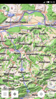 Contour lines plugin — OsmAnd screenshot 3