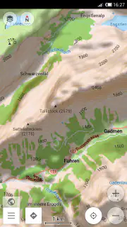 Contour lines plugin — OsmAnd screenshot 4