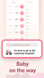 Contraction Timer & Counter screenshot 3