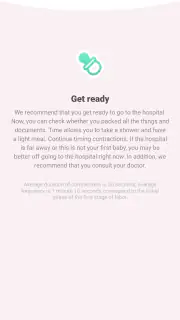 Contraction Timer & Counter 9m screenshot 4