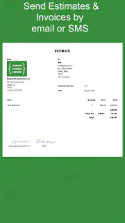 Contractor Estimate & Invoice screenshot 3