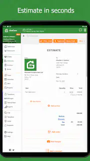 Contractor Estimate & Invoice screenshot 8