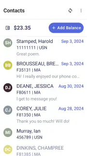 CorrLinks Text Chat screenshot 1