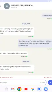 CorrLinks Text Chat screenshot 4