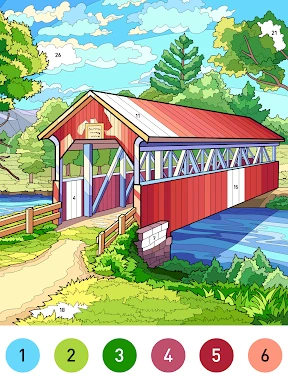 Country Farm Coloring Book screenshot