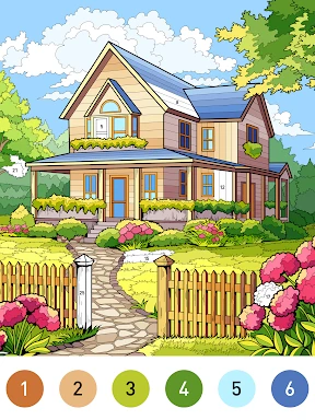 Country Farm Coloring Book screenshot