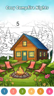 Country Living Color by Number screenshot 1