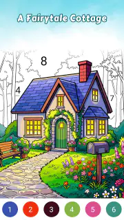 Country Living Color by Number screenshot 4