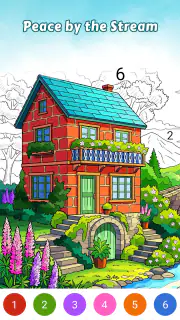 Country Living Color by Number screenshot 5