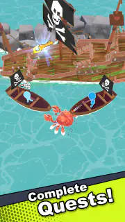 Crab Life: RPG Survival screenshot 1