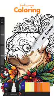 Crayola Adult Coloring screenshot 2