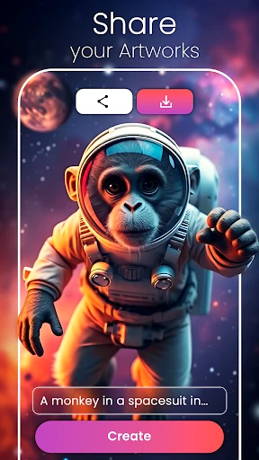 CreArt - AI Image Generator screenshot