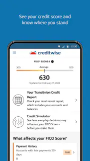 CreditWise from Capital One screenshot 1
