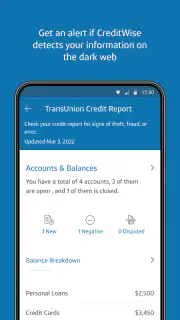 CreditWise from Capital One screenshot 2