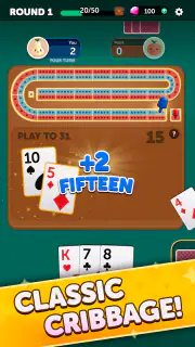 Cribbage Classic - Card Game screenshot 1