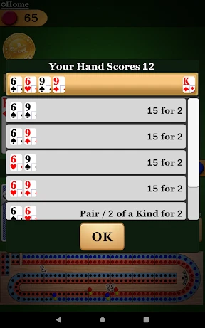 Cribbage Pro Online! screenshot
