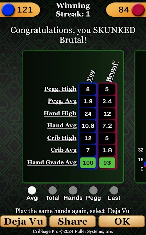 Cribbage Pro Online! screenshot