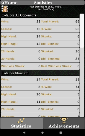 Cribbage Pro Online! screenshot