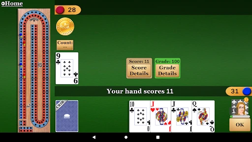 Cribbage Pro Online! screenshot