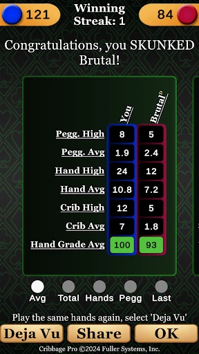 Cribbage Pro Online! screenshot