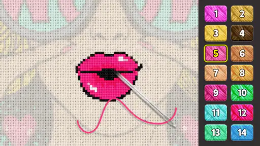 Cross Stitch: Color by Number screenshot 5