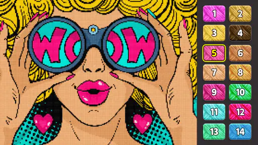 Cross Stitch: Color by Number screenshot 6