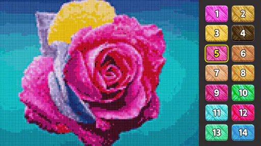 Cross Stitch: Color by Number screenshot 7