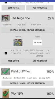 Cross Stitch Thread Organizer screenshot 2