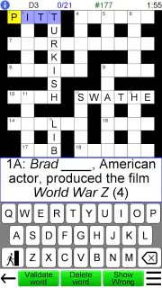 Crossword Unlimited screenshot 1