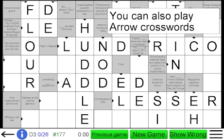 Crossword Unlimited screenshot