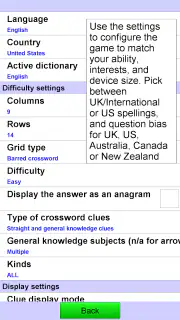 Crossword Unlimited screenshot 5