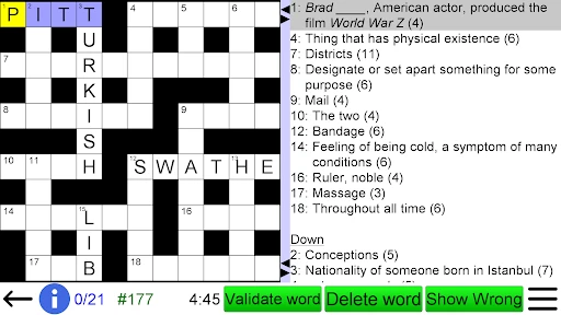 Crossword Unlimited screenshot
