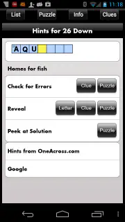 Crosswords screenshot 4